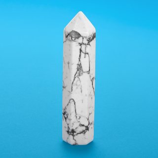 White Howlite Polished Point
