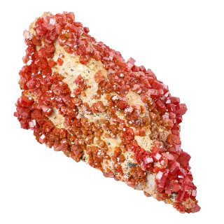 Vanadinite Specimen in Gift Box, Mibladen Morrocco