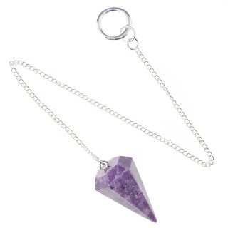 Lepidolite Pendulum