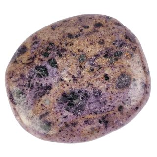Purple Flower Jasper smoothstone