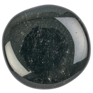 Silver Obsidian smoothstone