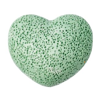 Green Lava stone Heart 