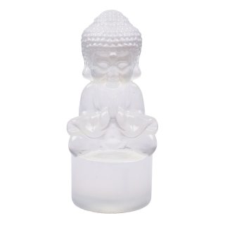 Selenite Buddha Carving