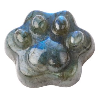 Labradorite Paw Print 