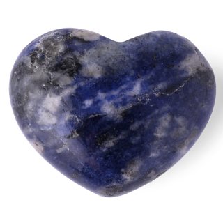 Sodalite Heart Carving - 25mm x 30mm