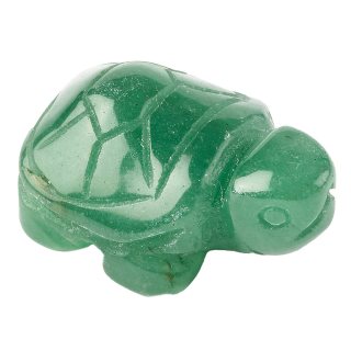 Green Aventurine Turtle Carving - 30mm