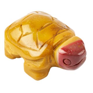 Mookaite Turtle Carving - 30mm