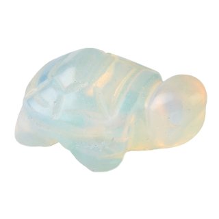 Opalite Turtle Carving - 30mm