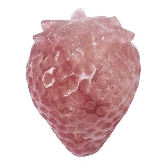 Strawberry Quartz Strawberry Carving