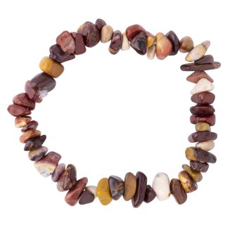 Mookaite chip bracelet