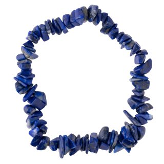 Lapis lazuli chip bracelet