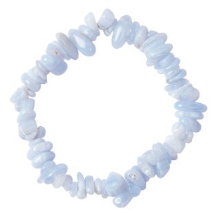 7.5" Chip Bracelet, Blue Lace Agate (A) (1pc)