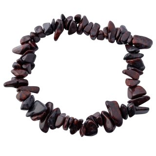 Brecciated jasper chip bracelet