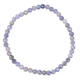 Tanzanite faceted bracelet