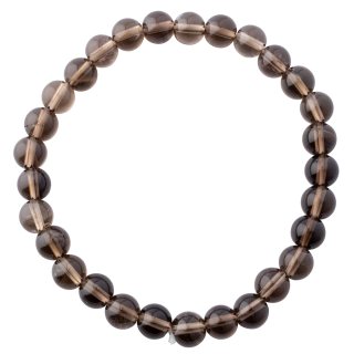 Smoky Quartz bead bracelet