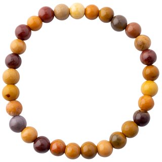 Mookaite bead bracelet