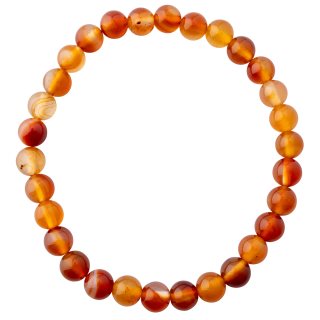 6mm Carnelian Bead Bracelet (1pc) NETT