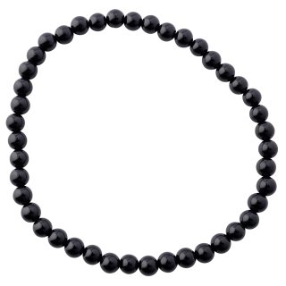 Black Agate bead bracelet