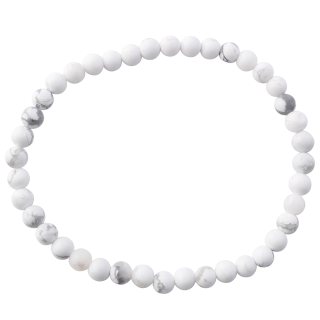 Howlite bead bracelet