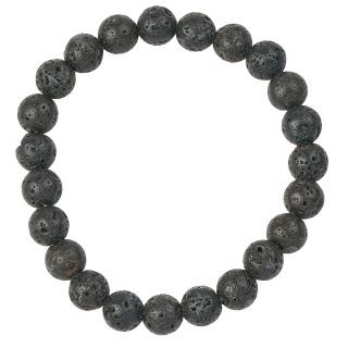 Lava stone bead bracelet