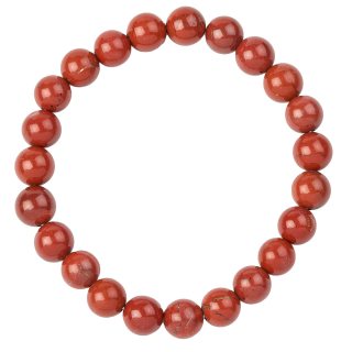 Red Jasper bead bracelet