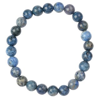 Dumortierite bead bracelet