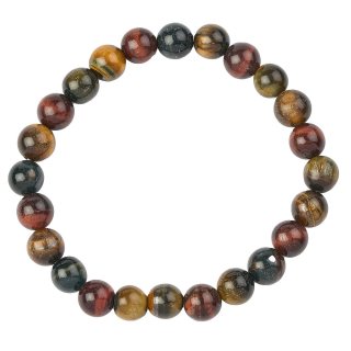 3 Colour Tiger eye bead bracelet