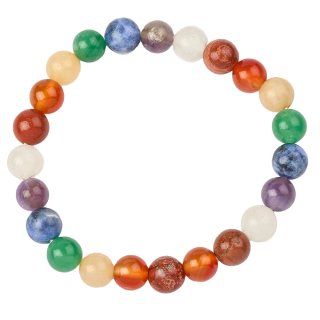 Full chakra bead bracelet