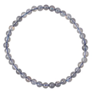 Labradorite 4mm Bead Bracelet