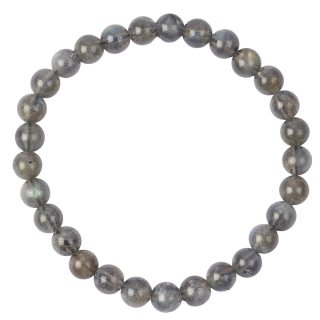 Labradorite 6mm Bead Bracelet