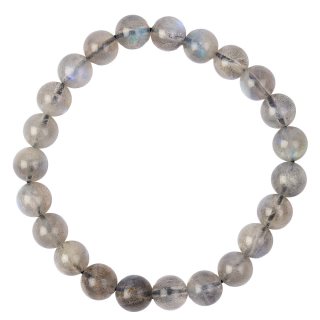 Labradorite A Grade 8mm Bead Bracelet