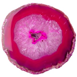 Deluxe Pink Agate Slab Incense Holder