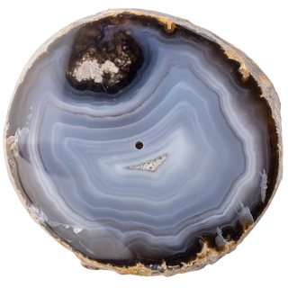 Deluxe Natural Agate Slab Incense Holder