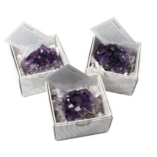 Gift Boxed Amethyst Crystal Cluster