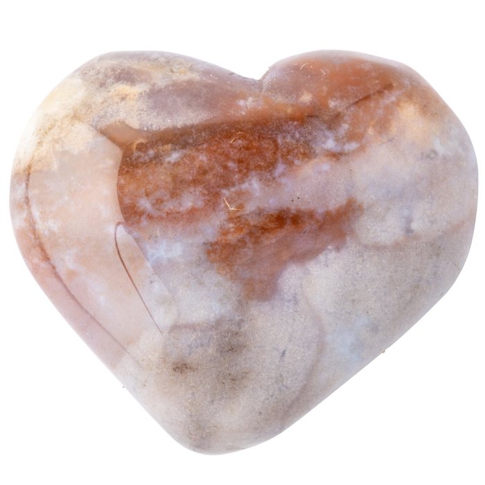 Fancy Jasper Puff Heart