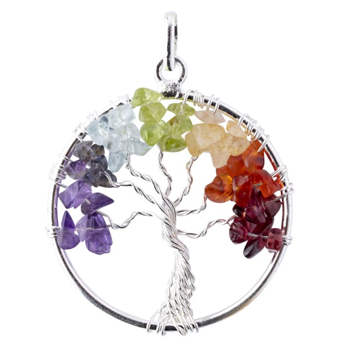 Tree of Life Pendant - Silver Plated