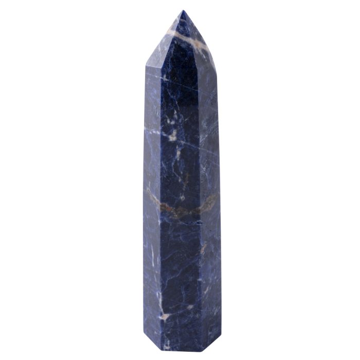 Sodalite Crystal Point