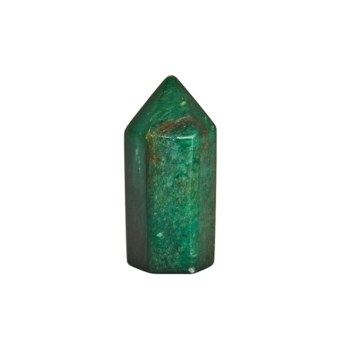 Green Fuchsite Polished Point
