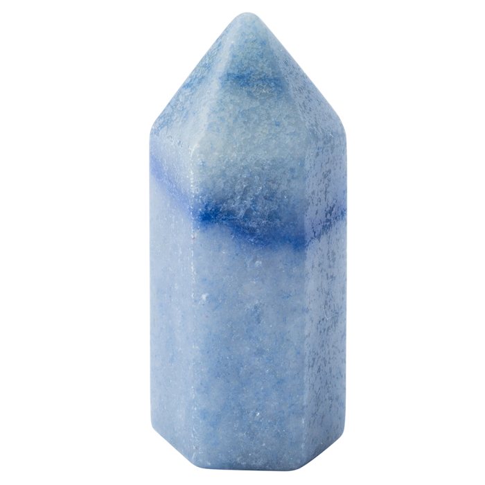 Blue Quartz Polished Point
