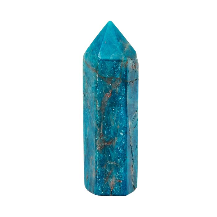 Blue Apatite Polished Point