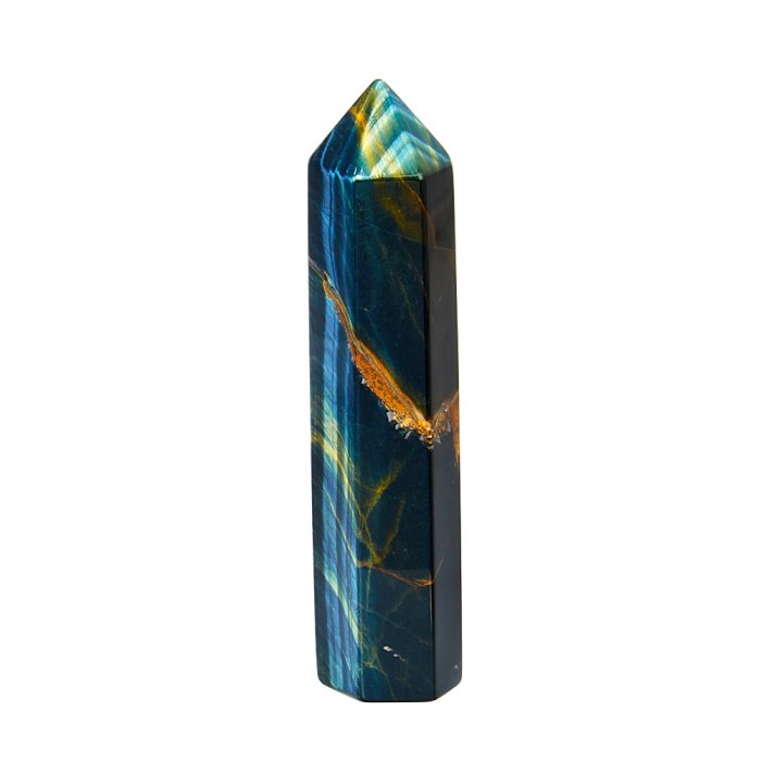 Blue Tiger Eye Polished Point