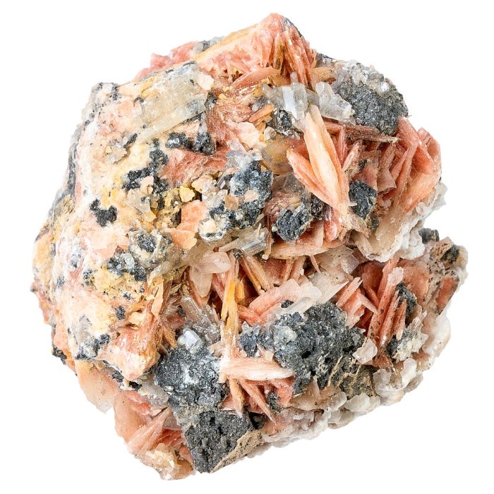 Cerrusite/baryte/galena Specimen, in Gift Box