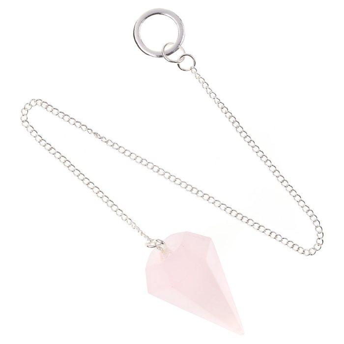 Pink Calcite Pendulum