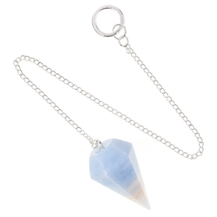 Blue Calcite Pendulum