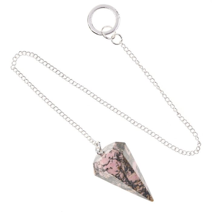 Rhodonite Pendulum