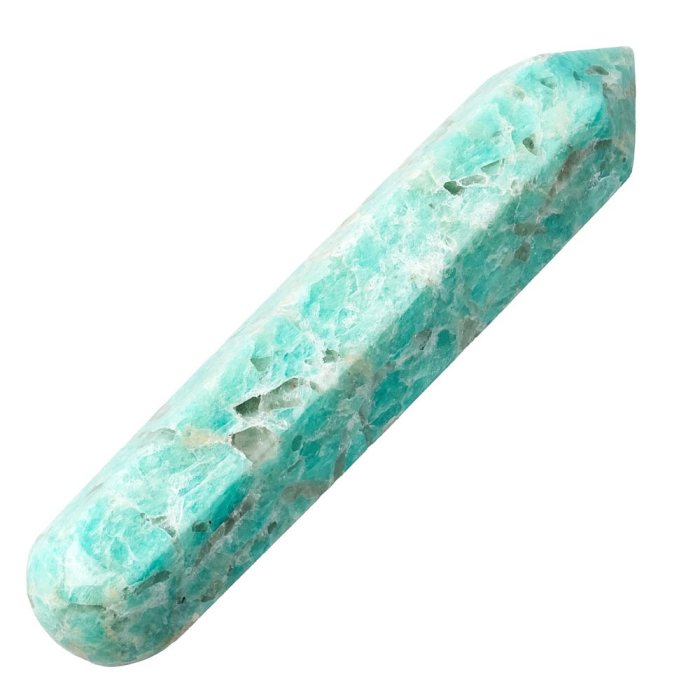 Amazonite Pencil Point Massage Wand – 10cm
