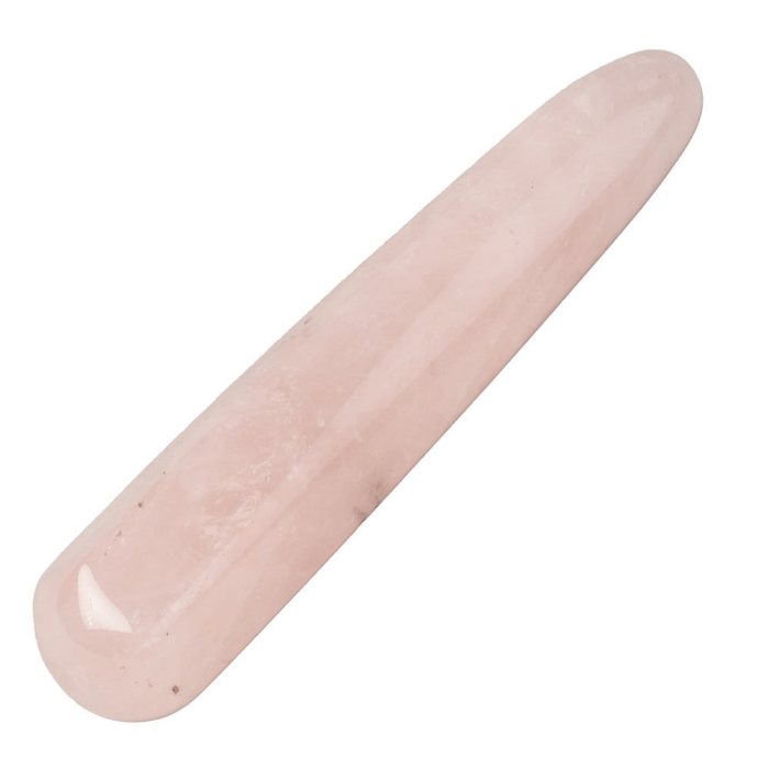 Rose Quartz Massage Wand - 8.25cm