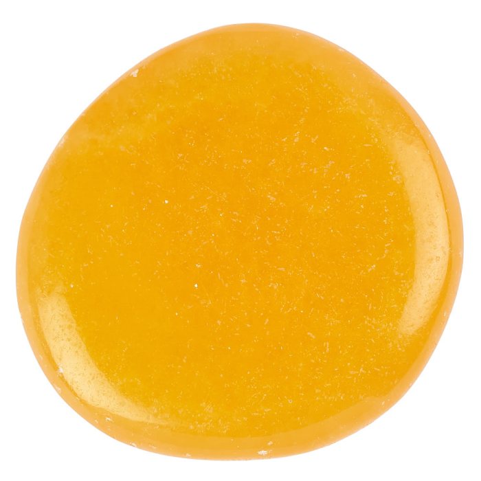 Orange Calcite smoothstone