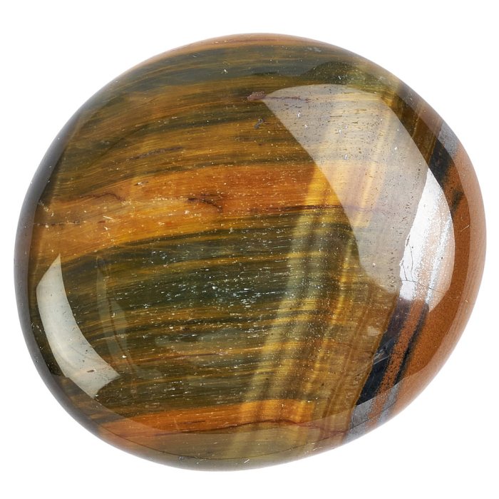 Tiger eye gold & blue smoothstone