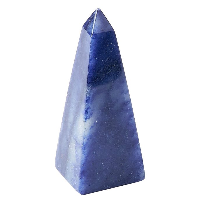 Blue Quartz Obelisk